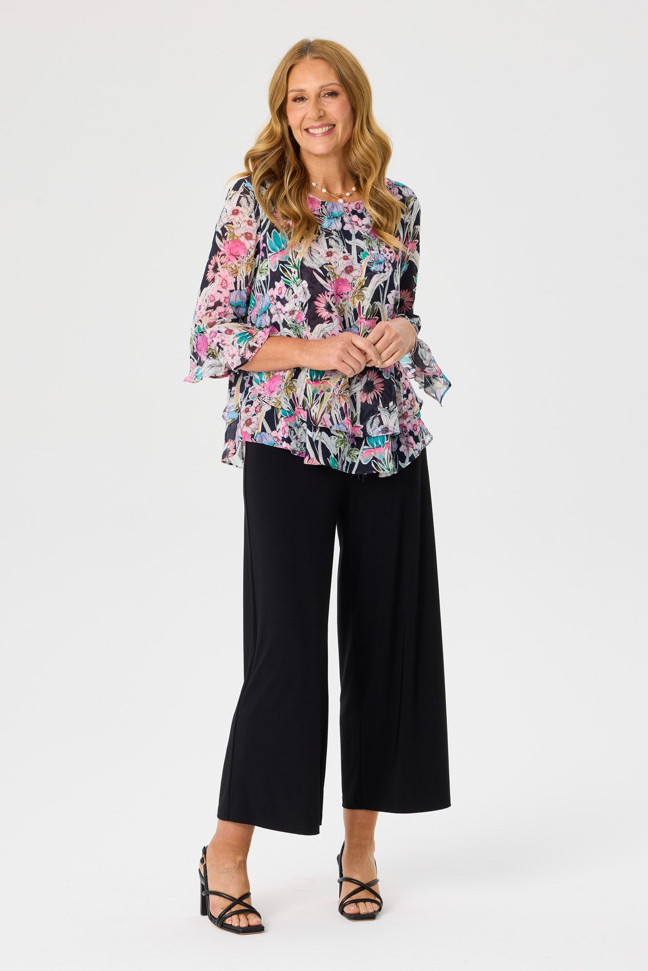 HUSH 7/8 WIDE LEG PANT