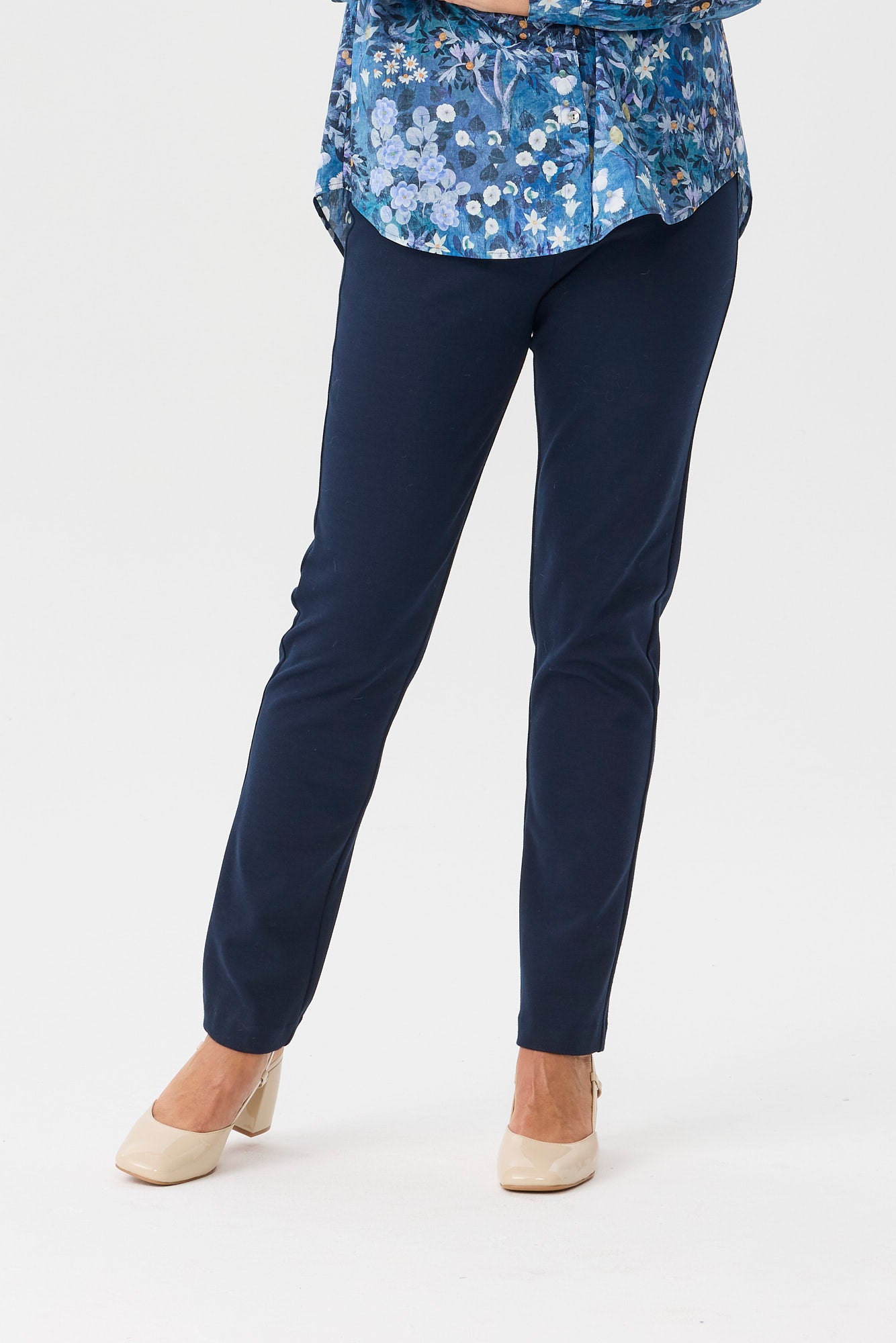 Ponti Narrow Leg Pant