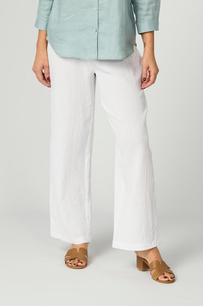 Lumina Wide Leg Pull On Pant