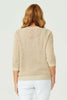 QUINN 3/4 SLV OPEN KNIT