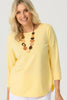ETERNITY MODAL/COTTON 3/4 SLV TOP