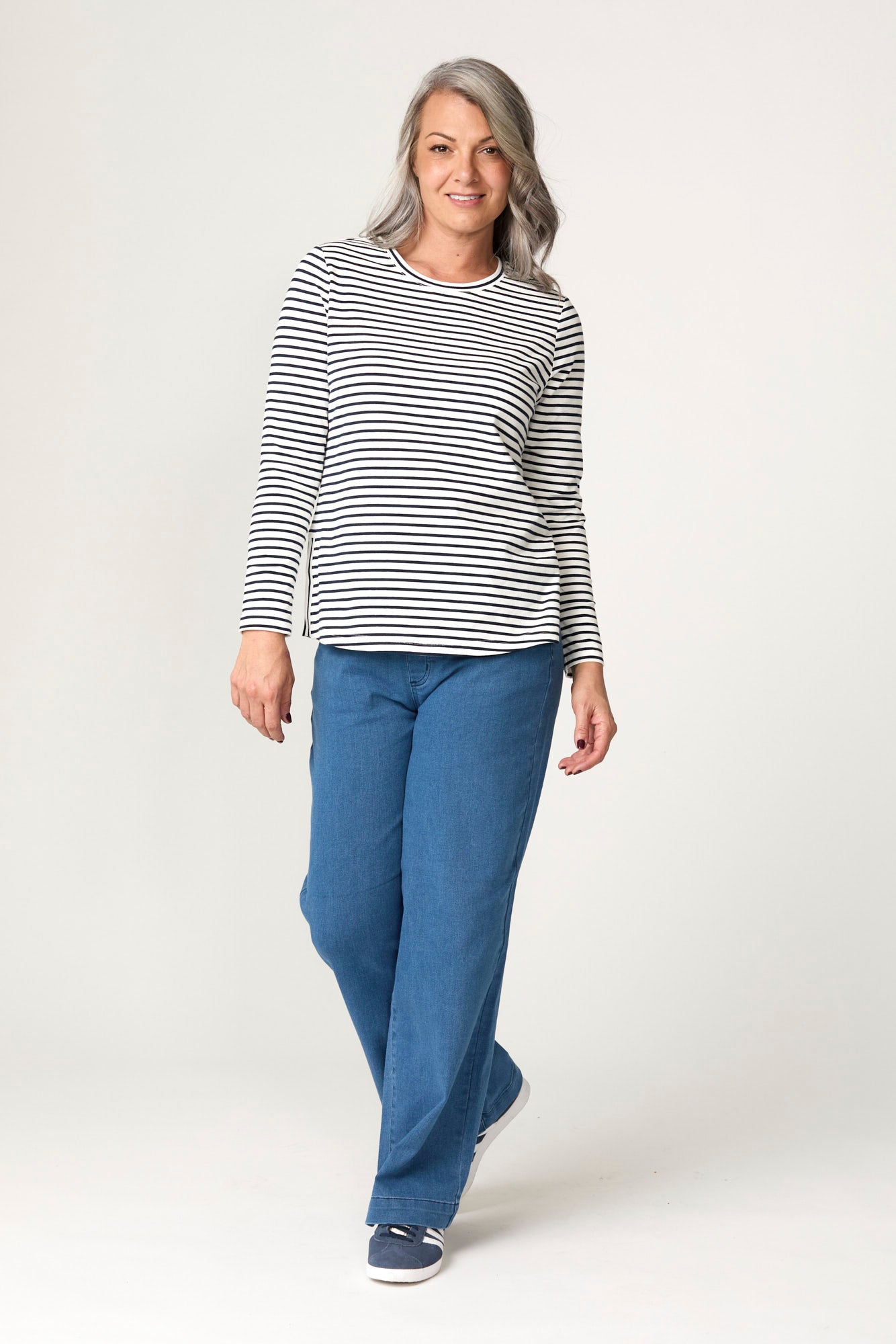 Caz Stripe Top