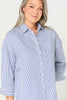 HI-LOW THAMES STRIPE L/SLV SHIRT