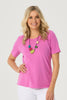 EVERYDAY RIBBON TRIM S/SLV TEE