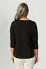 ETERNITY V-NECK 3/4 SLV TOP