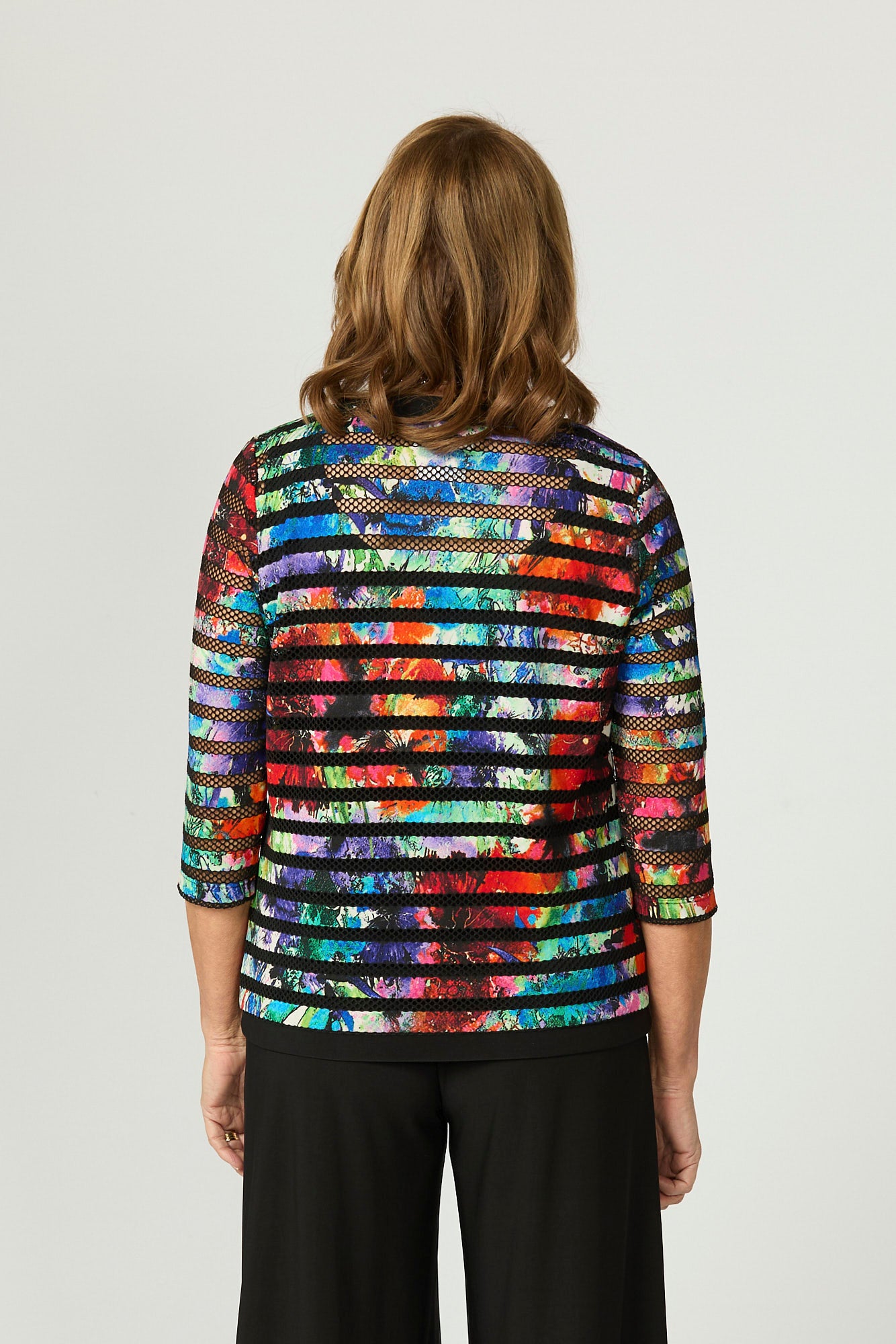 Shop Camille Zip Front Cardigan in Multi – Fella Hamilton