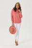 ETERNITY MODAL/COTTON 3/4 SLV TOP