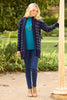 EMERTON STRIPE MOHAIR CARDIGAN