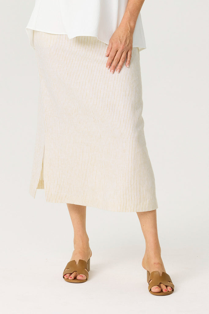 BELIEVE PULL ON SIDE SPLITS SKIRT