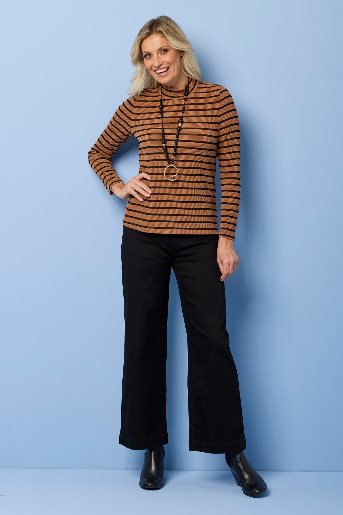 Bristol Long Sleeve Rib Skivvy