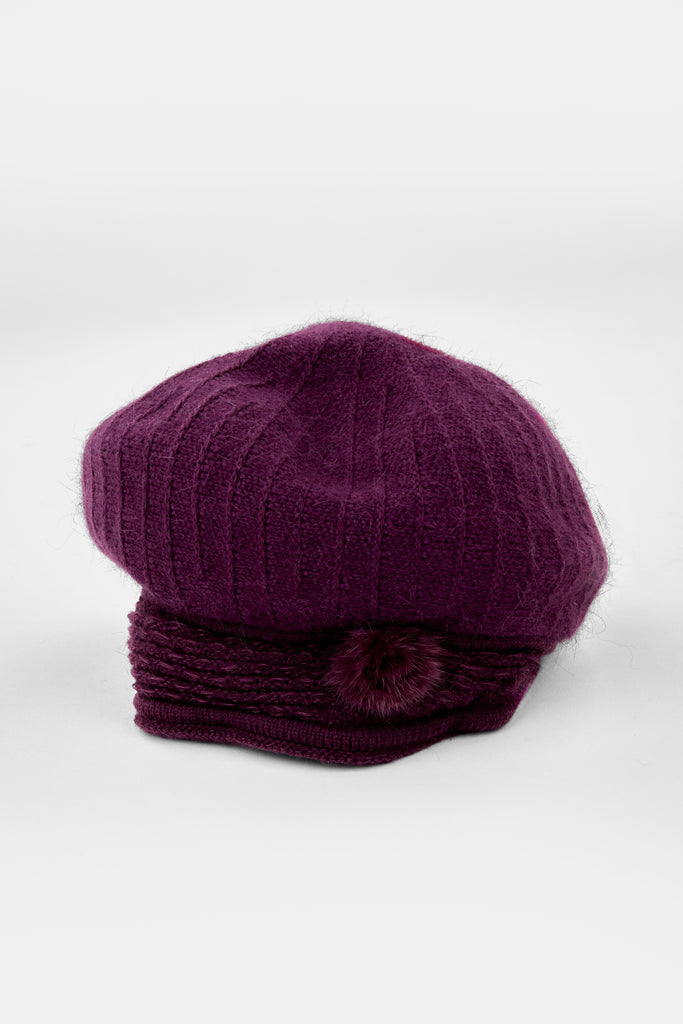 Zoelle Plush Knit Hat