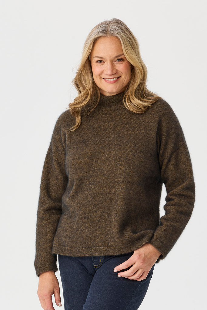 Aspen Possum Side Split Sweater