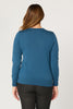 MELANIE MERINO WOOL CREW NK SWEATER