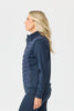 Hybrid Quilted Zip Jacket