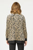 GOLDY CONTRAST TRIM CARDIGAN