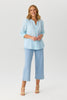 Mondello Stripe 3/4 Slv Shirt