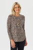 Sprawl Pleat Back Long Sleeve Top