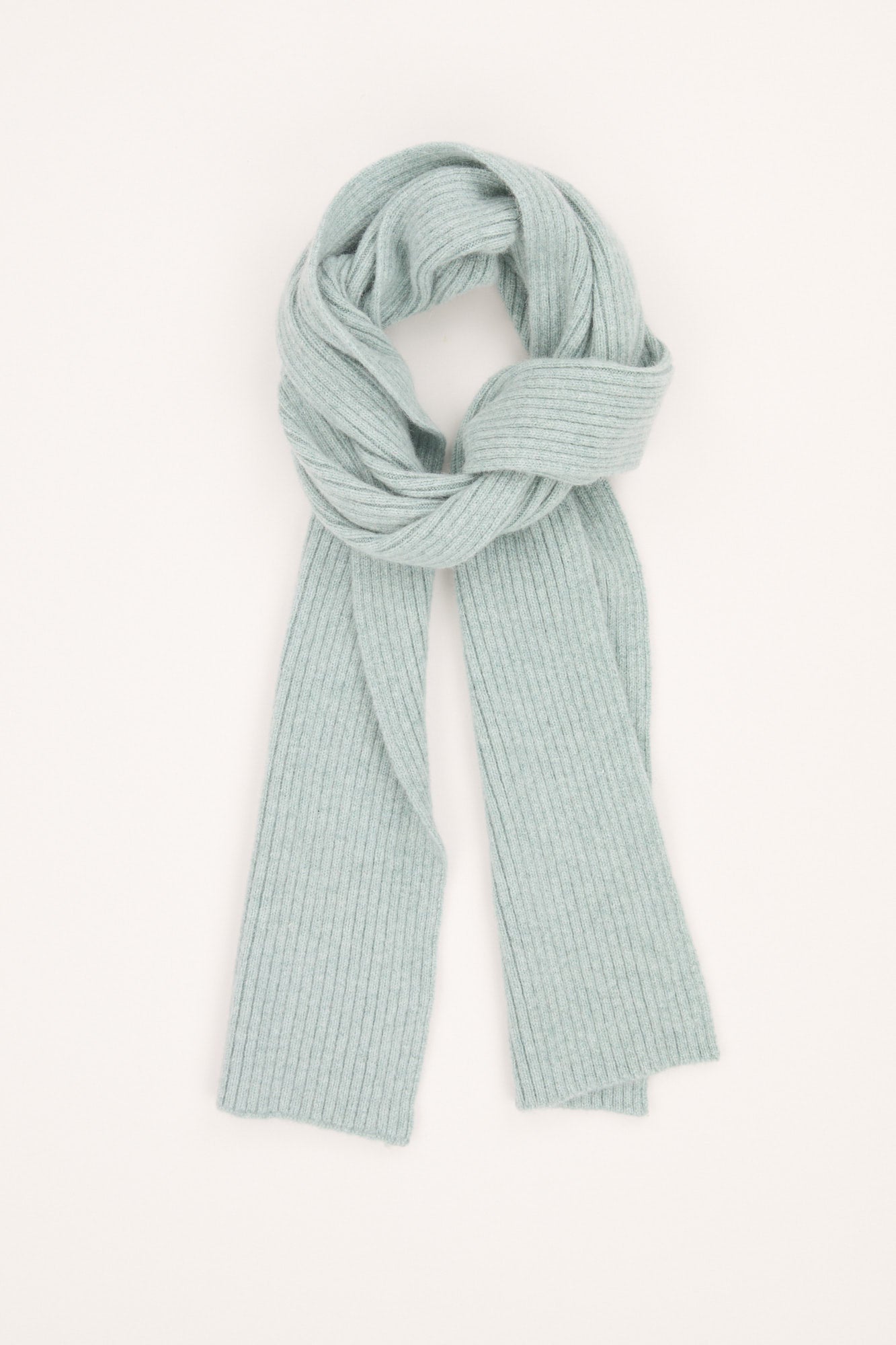 PLAIN RIB SCARF