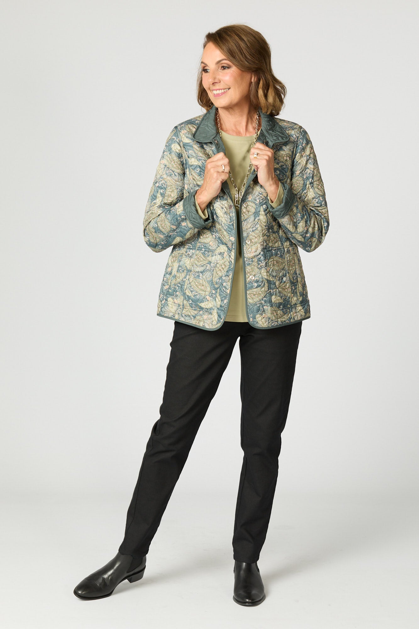 ULVIO REVERSIBLE PRINT JACKET