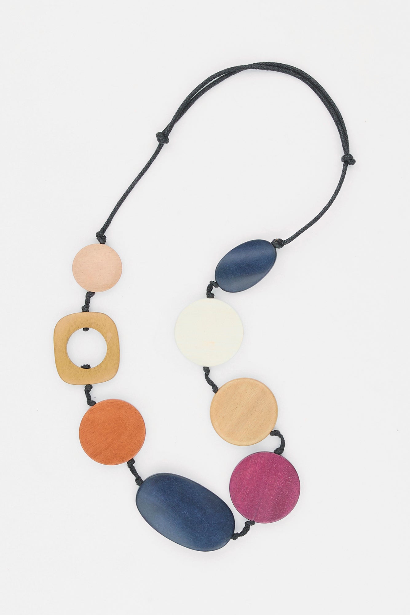 Renata Wooden Necklace