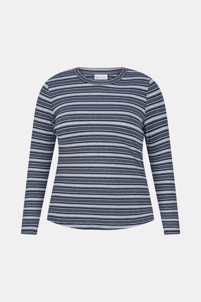 Kit Stripe L/slv Top
