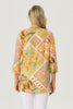 PINA COLADA 3/4 SLV V-NECK TUNIC