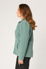 NEVE TEXTURED ZIP UP JACKET