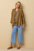 Casino 3/4 Sleeve Waterfall Jacket