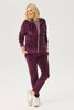 VANCE VELOUR ZIP UP JACKET