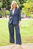 Tory 3/4 Ruche Sleeve Blazer