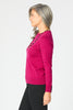 MELANIE MERINO WOOL CREW NK SWEATER