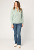 HANNAH ZIP NECK SWEATER