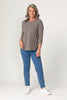 Eternity Modal/cotton 3/4 Sleeve Top