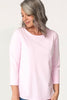 Eternity Modal/cotton 3/4 Sleeve Top