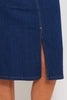 DENIM A-LINE SKIRT