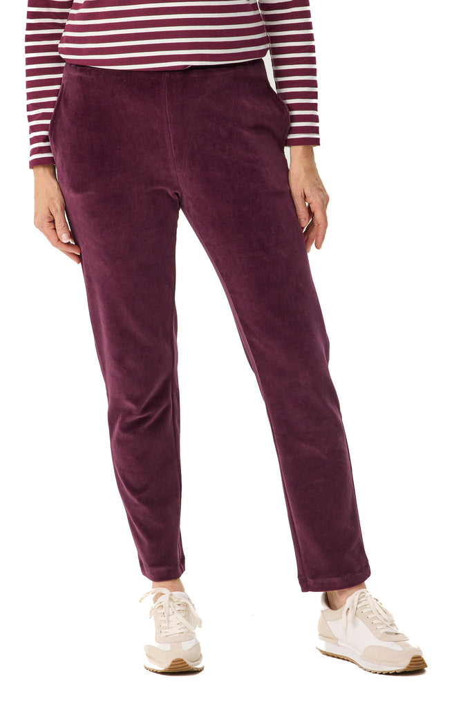 VANCE VELOUR PULL ON PANT