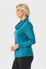 Hedrena Cowl Neck Long Sleeve Top