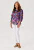 COVENTRY 3/4 SLEEVE PRINT SHIRT