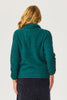 POSSUM MOSS STITCH COWL SWEATER