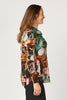 NERIDA BUTTON DETAIL L/SLV TOP