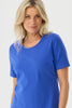 Everyday Ribbon Trim Short Sleeve Tee