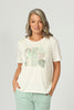 Freya Short Sleeve Print Front Tee