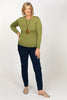 MELANIE MERINO WOOL CREW NK SWEATER