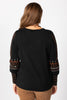 NERO BALLOON SLEEVE SWEATER