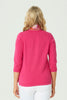 LINNEA 3/4 SLEEVE OTTOMAN SWEATER