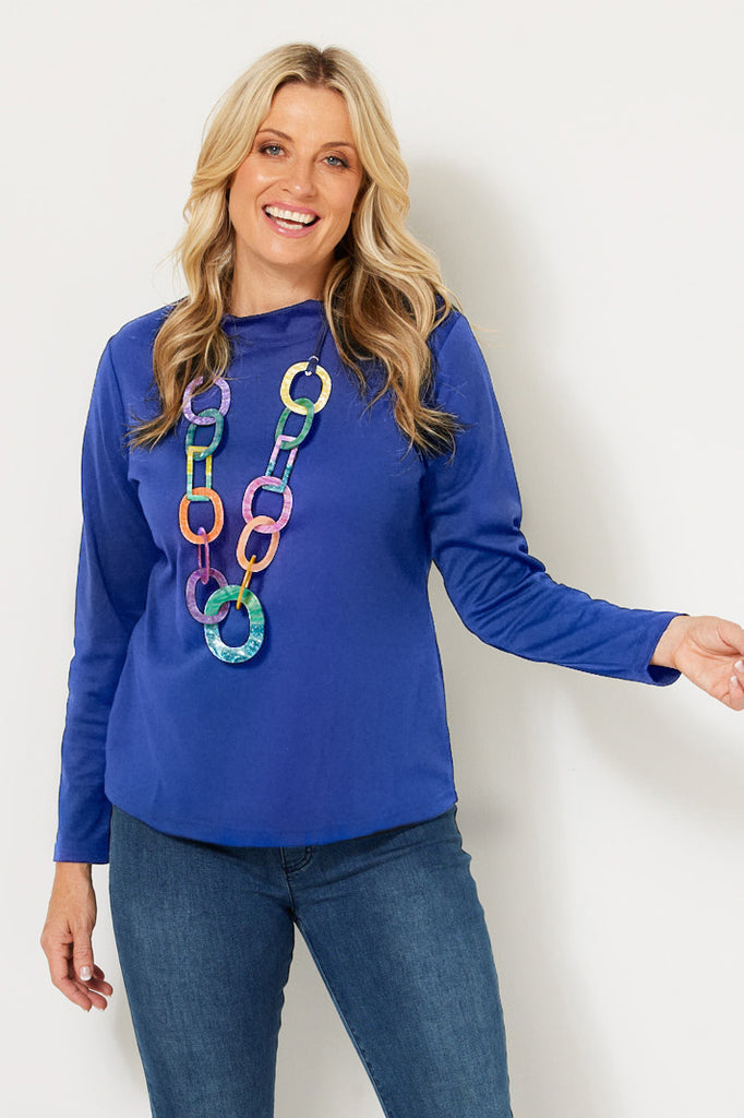 ESSENTIAL LONG SLEEVE SKIVVY TOP