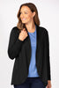 HEDRENA JERSEY CURVED HEM CARDIGAN