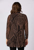 NAOMI PRINTED MESH CARDIGAN