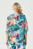 BIARRITZ CHIFFON PRINT CARDIGAN