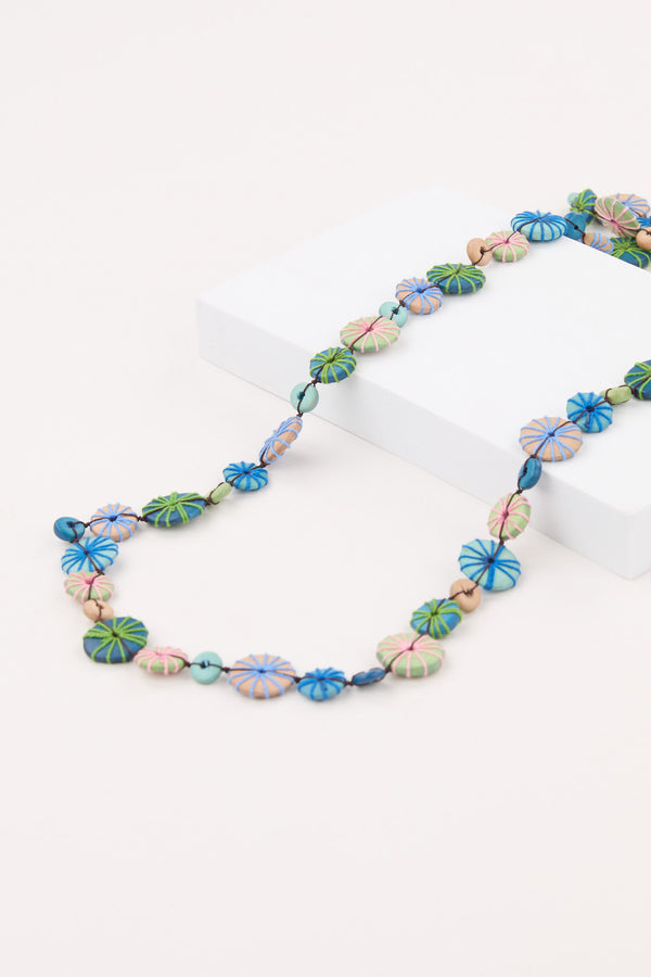 LUCILLE WOODEN NECKLACE
